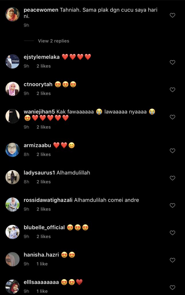 [GAMBAR] “Menguap Pun Comel,” – Selesai Tempoh Pantang, Farah Nabilah Anjur Majlis Cukur Jambul, Dedah Wajah Andre Omar
