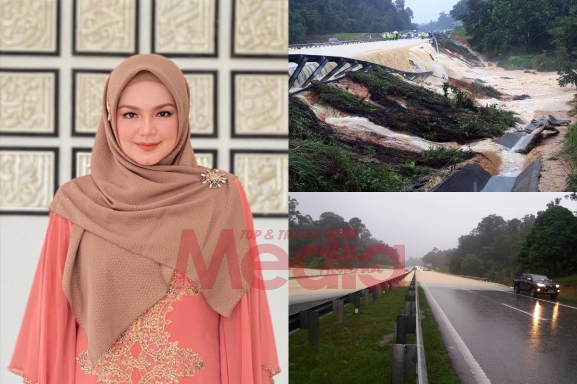 “Moga Allah Permudahkan &#038; Melindungi Kalian,” &#8211; Bimbang Nasib Menimpa Mangsa Banjir Di Pahang, Datuk Siti Nurhaliza Titip Doa