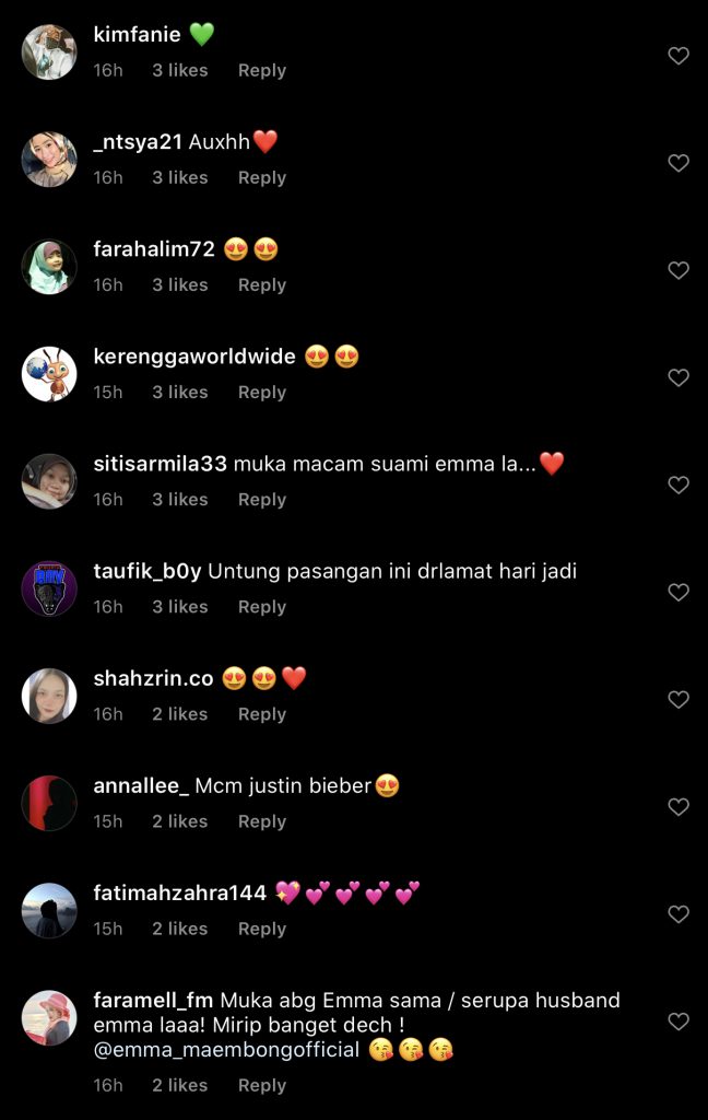 “Muka Sama Macam Husband?,” – Emma Kongsi Foto Adik Sempena Hari Jadi, Peminat Kata Wajah Ahmad Maembong Mirip Abang Ipar
