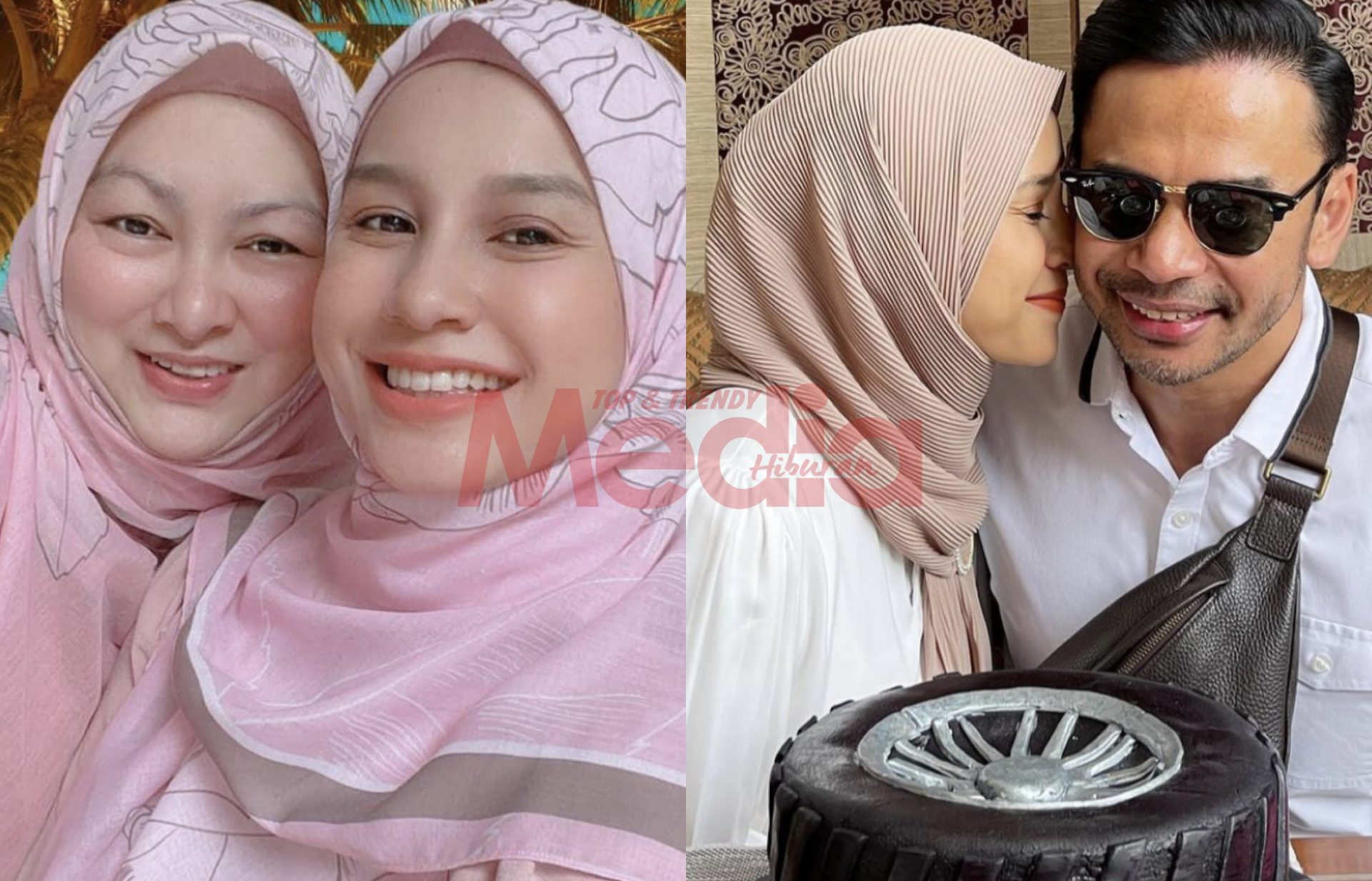 “Membesar Dengan Baik &#038; Bahagianya&#8230;,” &#8211; Dilihat Makin Ceria, Abby Abadi Syukur Bekas Suami Dijaga Baik Memey Suhaiza