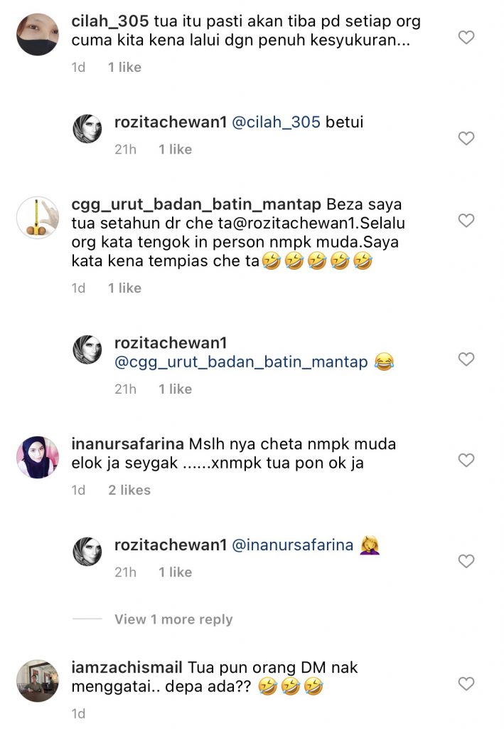 Bersyukurlah Jika Allah Panjangkan Usia Kita, Titip Rozita Che Wan – “Takut Atau Tak, Semua Orang Akan Melalui…”