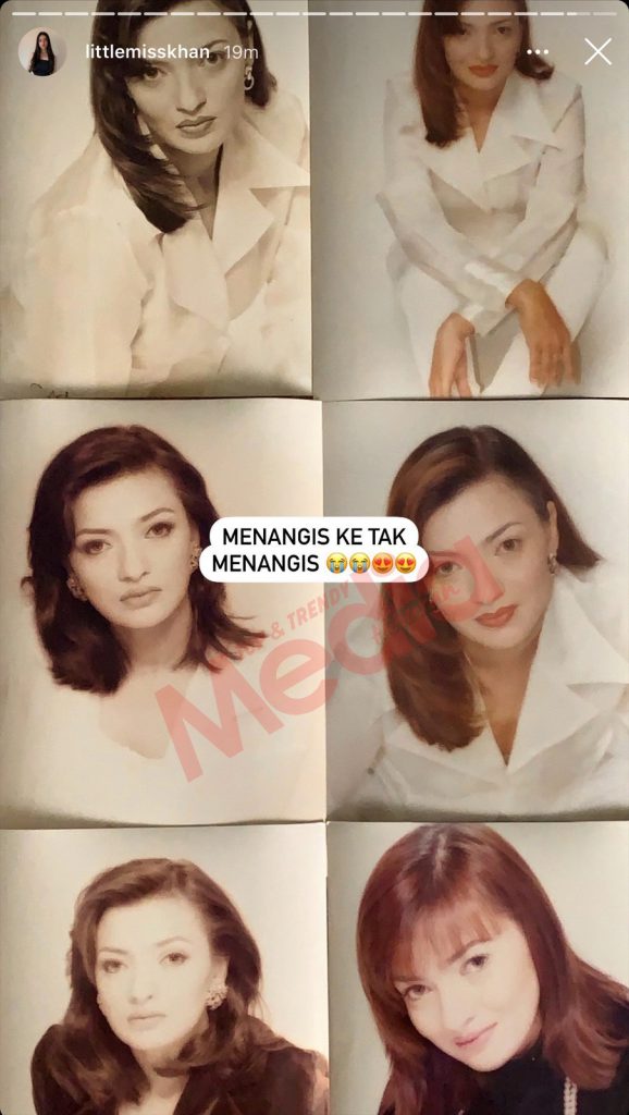“Harimau Pun Nangis Tengok Ni,” – Ameera Kongsi Foto Mama Ketika Muda, Memang Anggun Jelita!