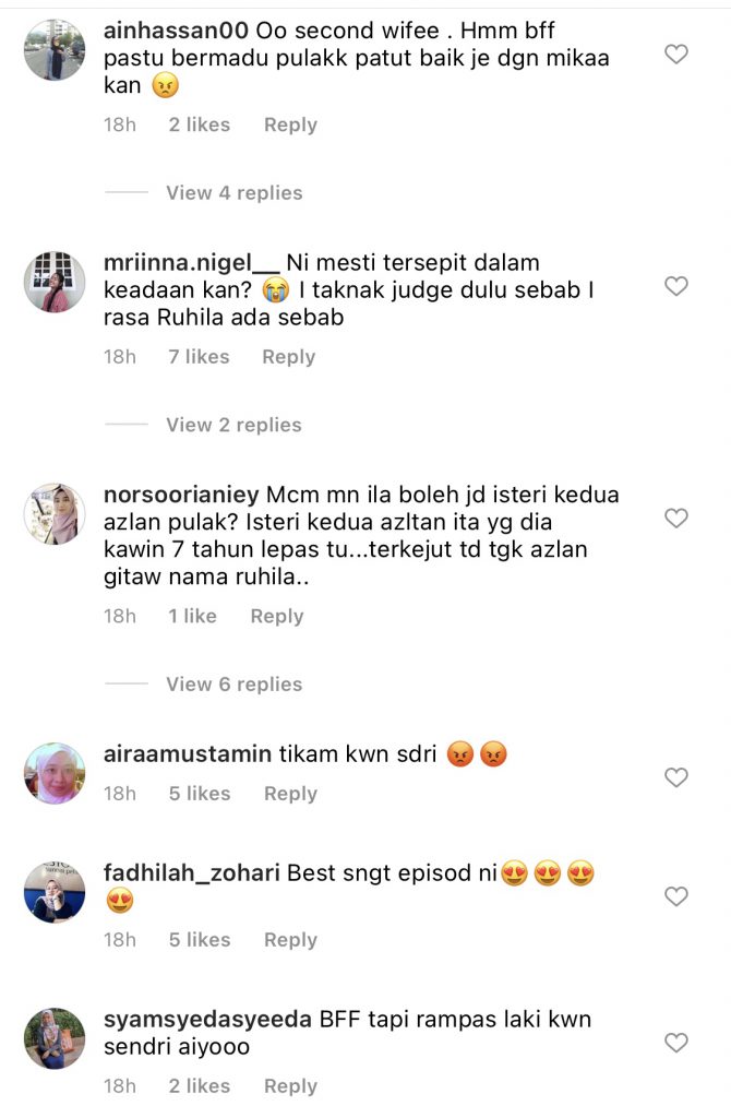 “Kejam Betul!!,” – Watak Ruhila Dalam Drama Takdir Yang Tertulis, Elvina Mohamad Jadi Perhatian Penonton
