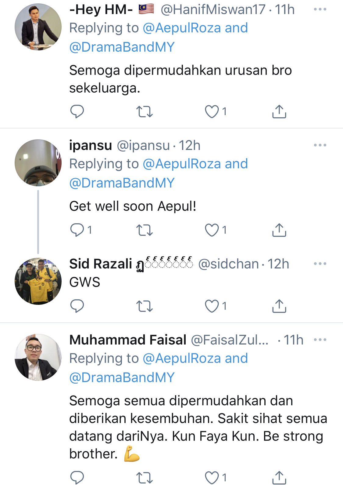 Selepas Drummer Drama Band, Aepul Roza Pula Positif Covid-19 &#8211; “Saya Sudah Mula Self-Quarantine, Doakan Kami Sekeluarga.”