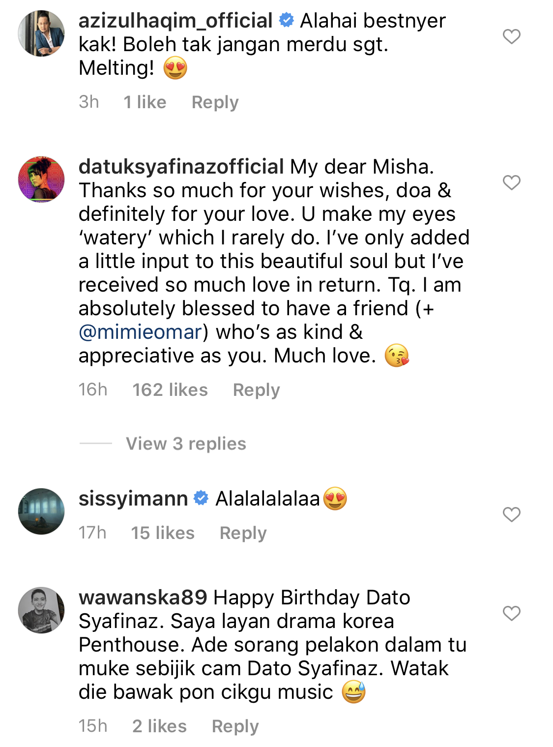 “Air Mata Senang Meleleh, Ke Cengeng Melebih-Lebih?,” – Taip Ucapan Pun Nangis, Indahnya Ucapan Misha Omar Mengalir Buat Cikgu Datuk Syafinaz Selamat!