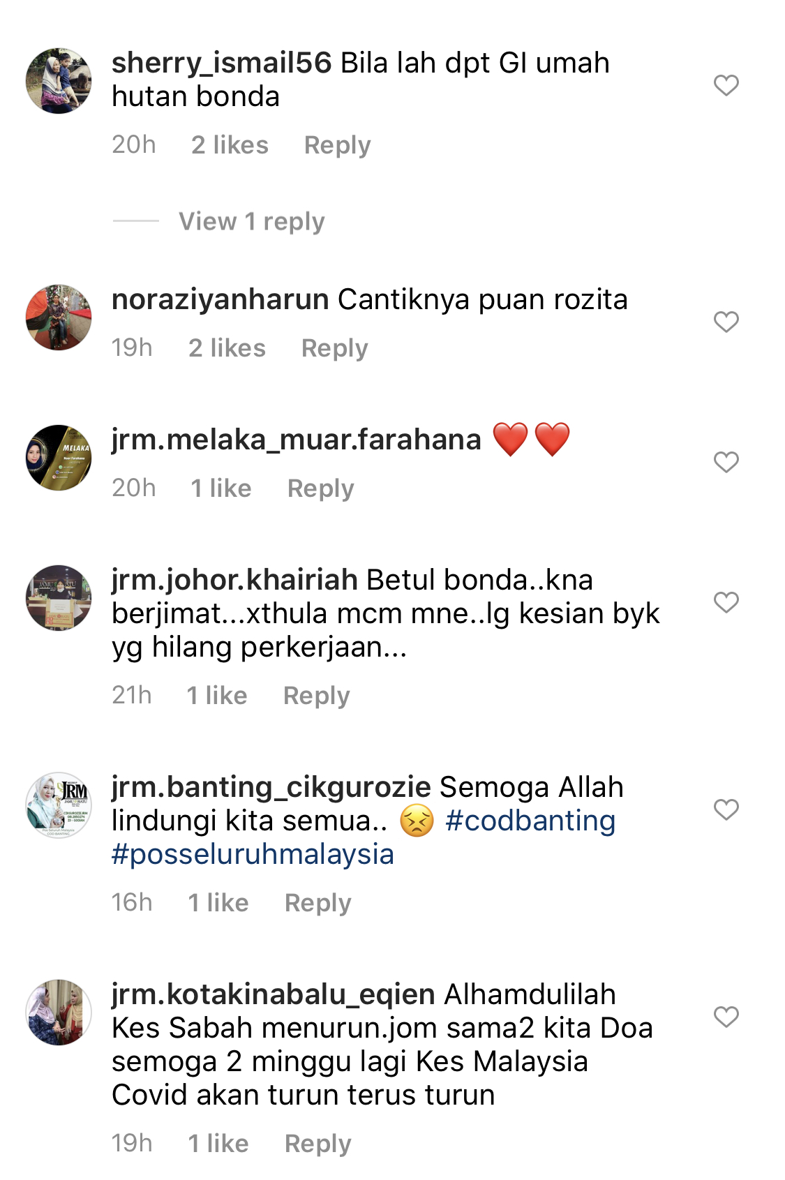 “Saya Tak Berani Buka,”- Kes Covid-19 Meningkat Setiap Hari, Bonda Rozita Umum Tutup Rumah Hutan Sehingga…
