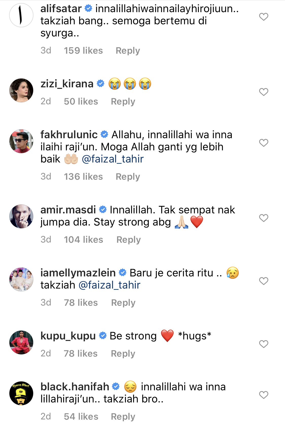 “I Will See You Soon With Your New Wings,” &#8211; Kuda Peliharaan Faizal Tahir Mati, Netizen Turut Kongsi Luahan