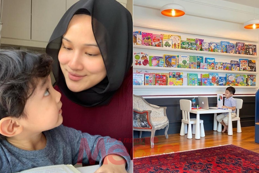 “Bestnya Sudut Tu, Macam Library,” &#8211; Ruang Belajar Yusuf Iskandar Curi Tumpuan, Ramai Cadang Hanis Zalikha Buat House Tour!