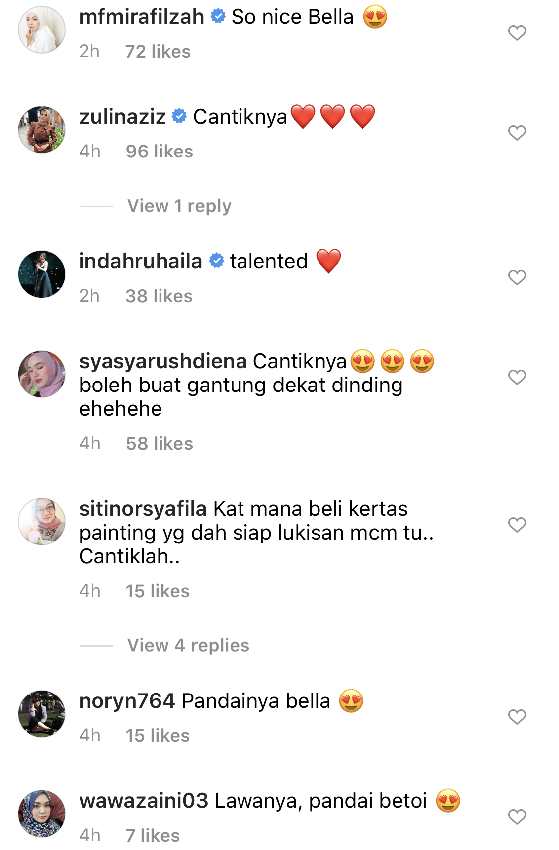“MCO Ni Je Ada Kesempatan, Kalau Tak Asyik Busy,”- PKP Tonjolkan Sisi Lain, Ramai Kagum Lihat Lukisan Bella Astillah
