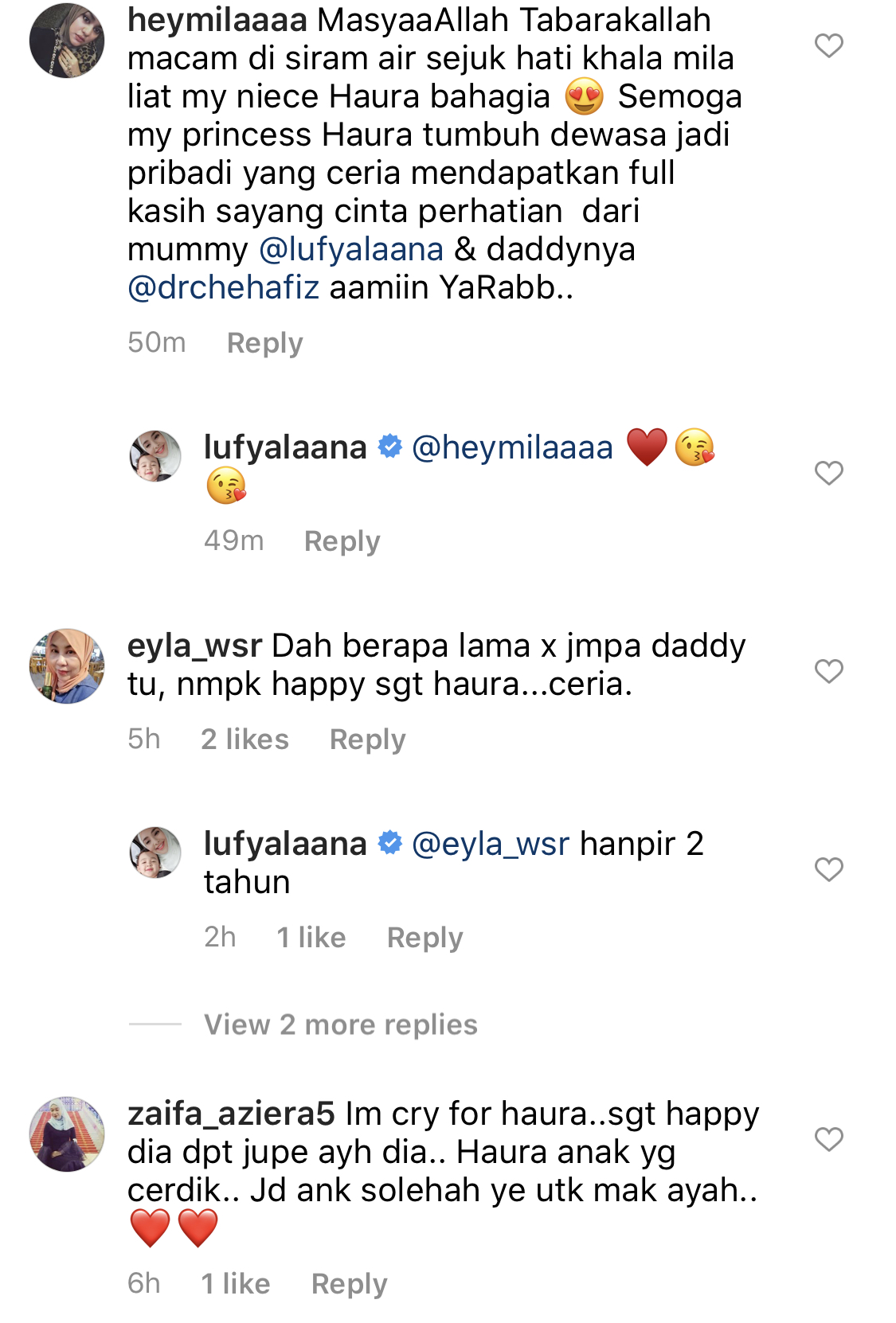 “Daddy Cium Sampai Penuh Air Liuq” &#8211; Bawa Jumpa Dengan Bekas Suami, Lufya Sanggup Buat Apa Sahaja Demi Anak