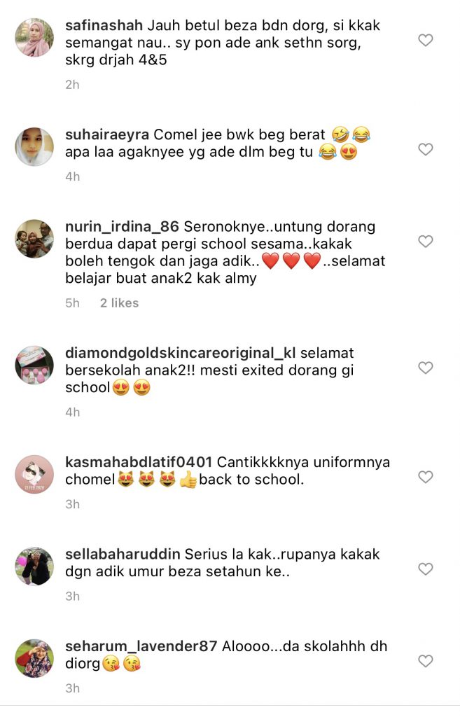 “Bangun Pagi-Pagi Masak Nasi Lemak,” &#8211; Siap Nak Bawa Air Sirap, Anak Teruja Nak Mula Sesi Persekolahan, Almy Nadia Kongsi Cerita