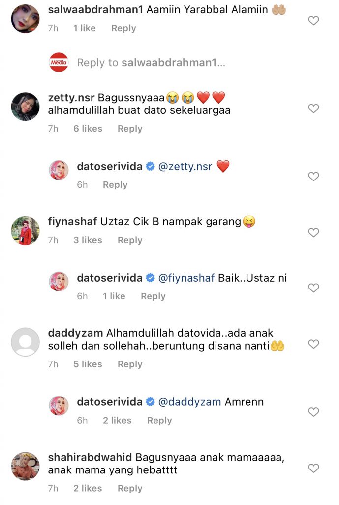 “Semoga Berjaya Dunia Akhirat&#8230;,” &#8211; DSV Sediakan Ustaz Belajar Al-Quran, Doa Moga Cik B &#038; Kacak Anak Yang Hebat