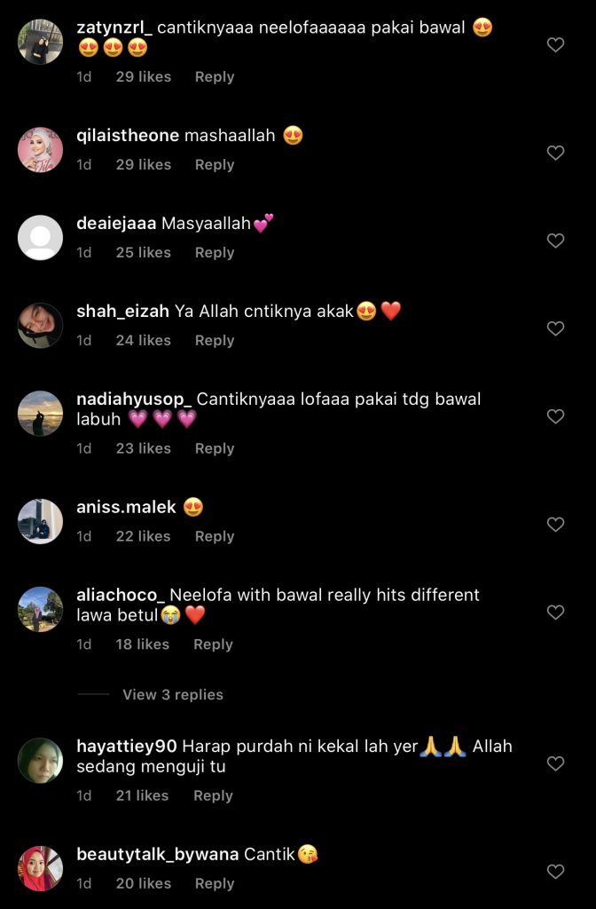 “Tersangatlah Cantik MasyaAllah,” &#8211; Kongsi Foto Ayu Pakai Tudung Bawal Lengkap Berpurdah, Penampilan Neelofa Dipuji Ramai!