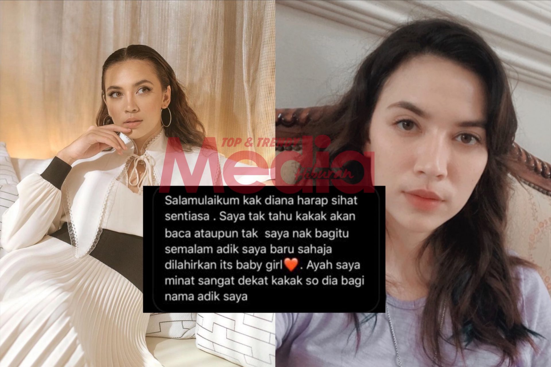 “Ayah Saya Minat Sangat Dengan Kakak,” – Bapa Ini Namakan Anaknya Nur Diana Danielle, Lihat Ini Reaksi Tuan Badan