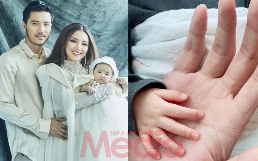 Selepas 2 Bulan, Fattah-Fazura Kongsi Wajah Comel Anak Tepat 1 Januari 2021 – “Patut Tak Tunjuk, Rupanya Tunggu Tahun Baru.”