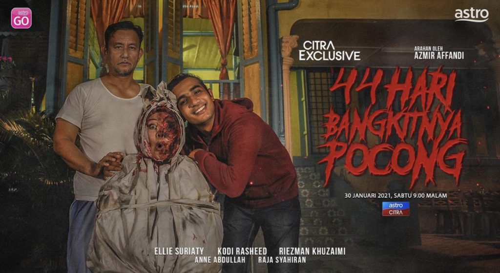 “Terbaik Cerita Ni, Seram,” – Drama 44 Hari Bangkitnya Pocong Trending, Ramai Berdebar Tak Senang Duduk Tengok!