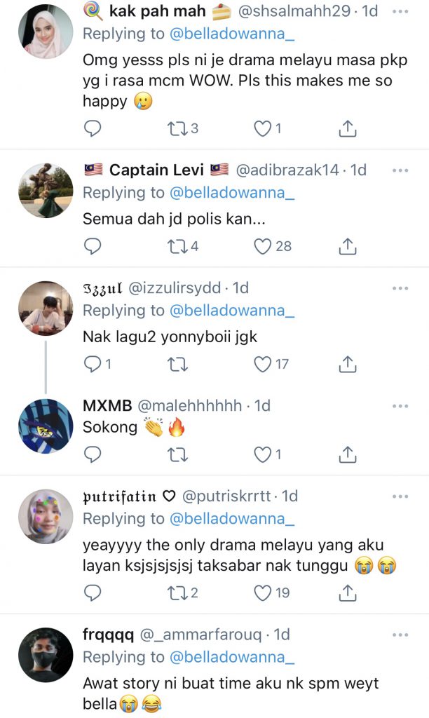 Bella Dowanna Maklum Ada Drama Budak Tebing 2, Peminat Pakat Komen Rasa Teruja!