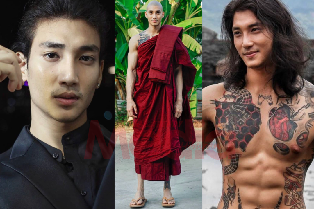 [GAMBAR] Pernah Tersenarai Antara Lelaki Terkacak, Kenali Lebih Dekat Jejaka Viral Myanmar Berpakaian Sami Yang baru Berusia 24 Tahun Ini!