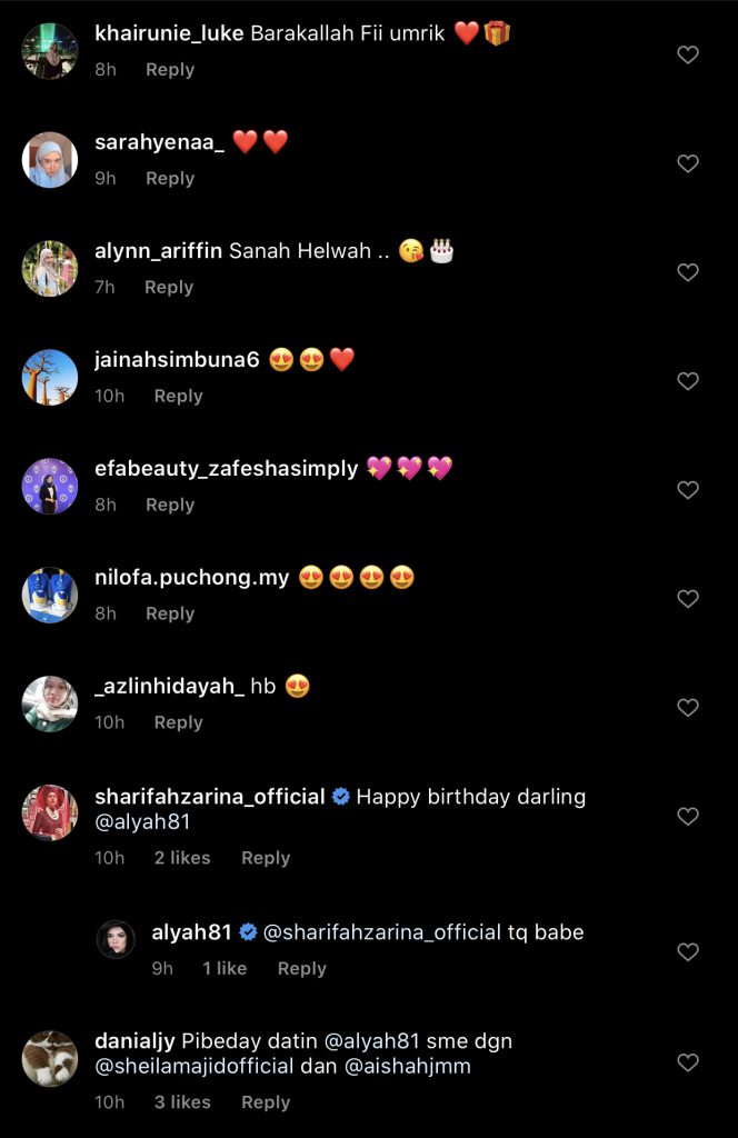 “Alhamdulillah Terima Kasih Kepada Suami, Keluarga…,” – Ramai Yang Sayang, Datin Alyah Kini Meniti Usia 40 Tahun