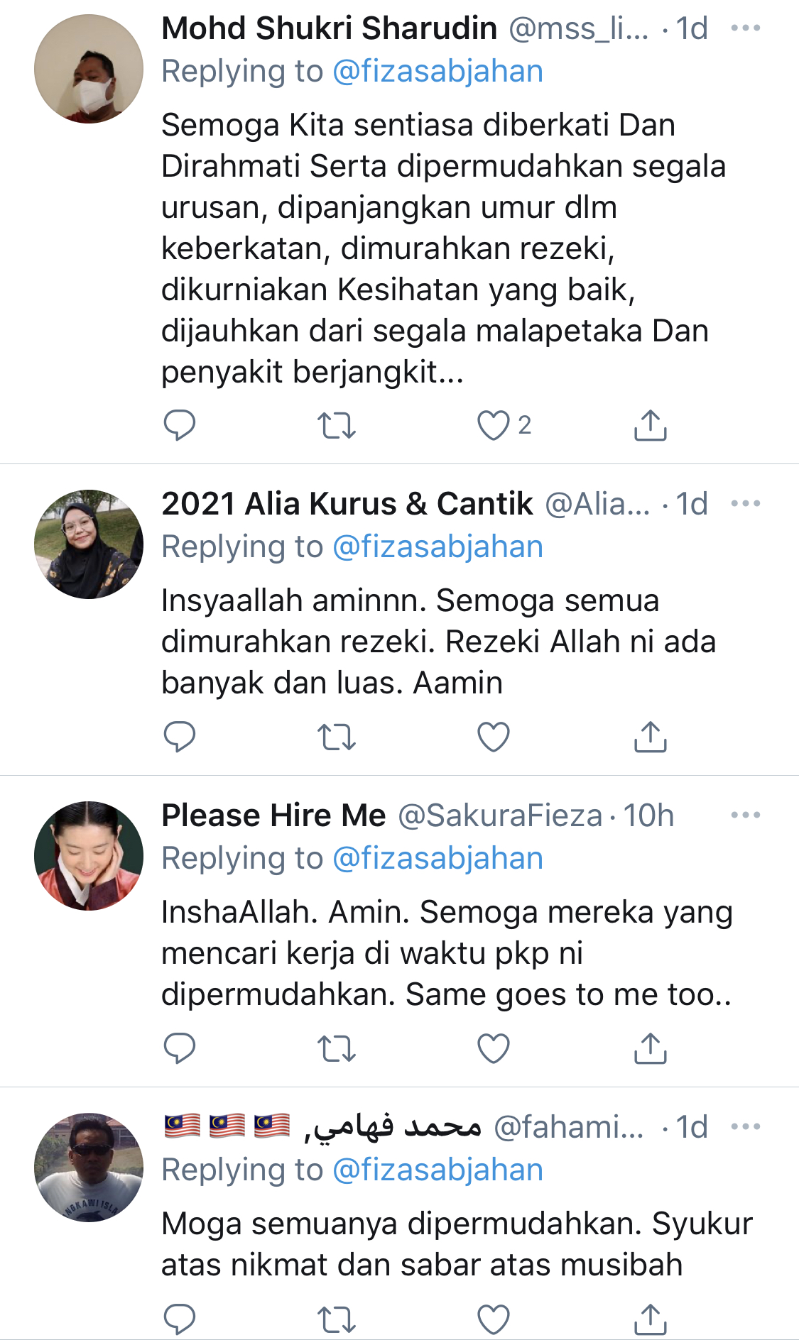 “Kalau Hari Ini Allah Bagi Rezeki Lebih, Ada Yang Dalam Kebuntuan,”- PKP Kali Ini Berbeza, Fiza Sabjahan Seru Orang Ramai Bertimbang Rasa Di Media Sosial