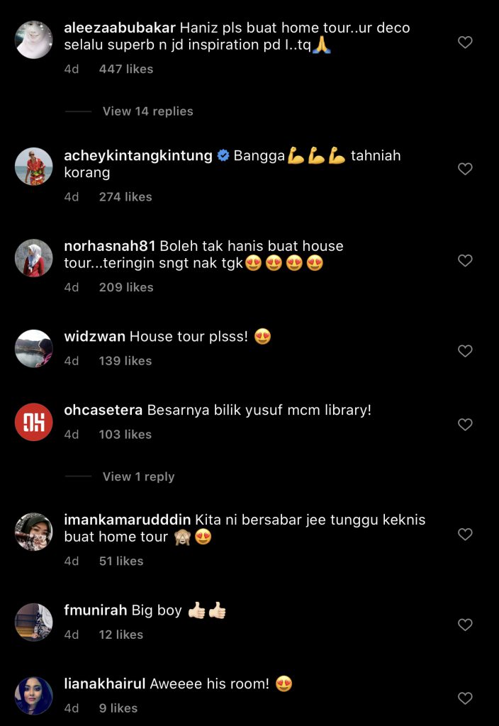 “Bestnya Sudut Tu, Macam Library,” &#8211; Ruang Belajar Yusuf Iskandar Curi Tumpuan, Ramai Cadang Hanis Zalikha Buat House Tour!