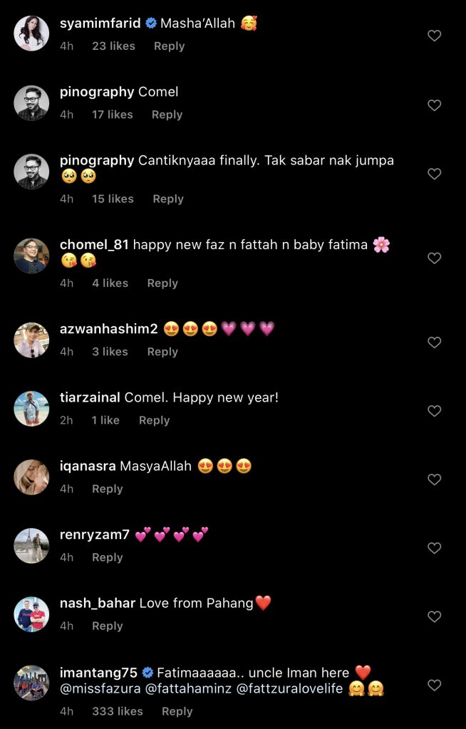 Selepas 2 Bulan, Fattah-Fazura Kongsi Wajah Comel Anak Tepat 1 Januari 2021 – “Patut Tak Tunjuk, Rupanya Tunggu Tahun Baru.”