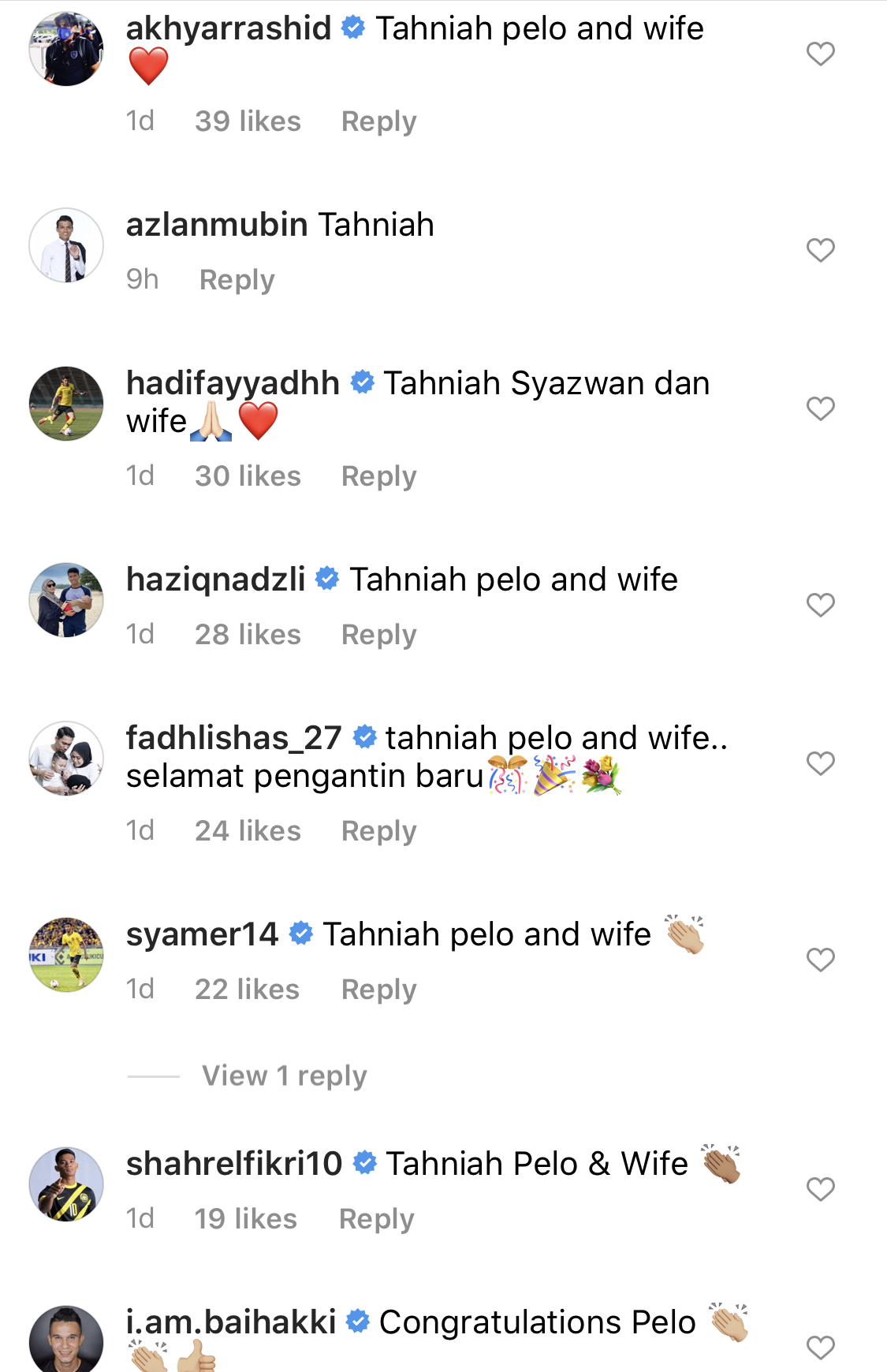 Tahniah! Pemain Pertahanan JDT, Syazwan Andik Selamat Bernikah Dengan Bekas Peserta Top 20 Dewi Remaja