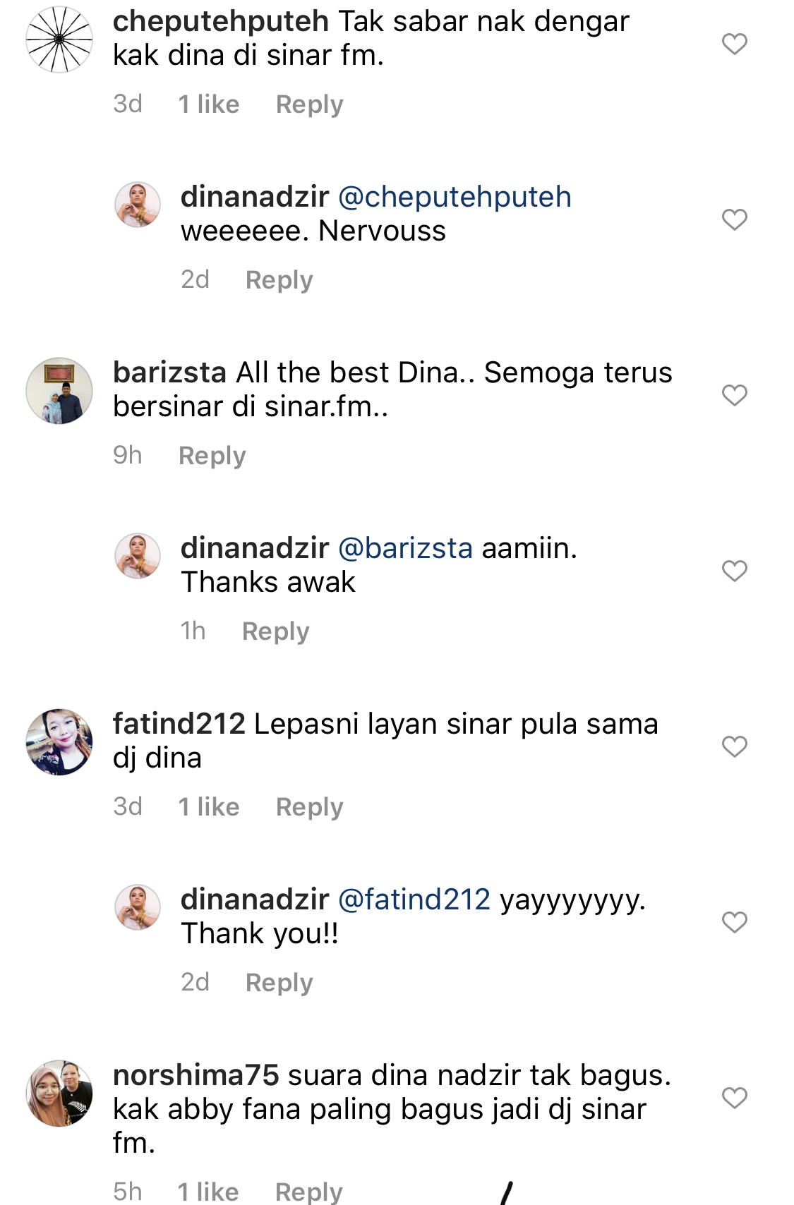 Tidak Lagi Bersama Era, Dina Nazir Ganti Posisi Abby Fana Bermula Hari Ini