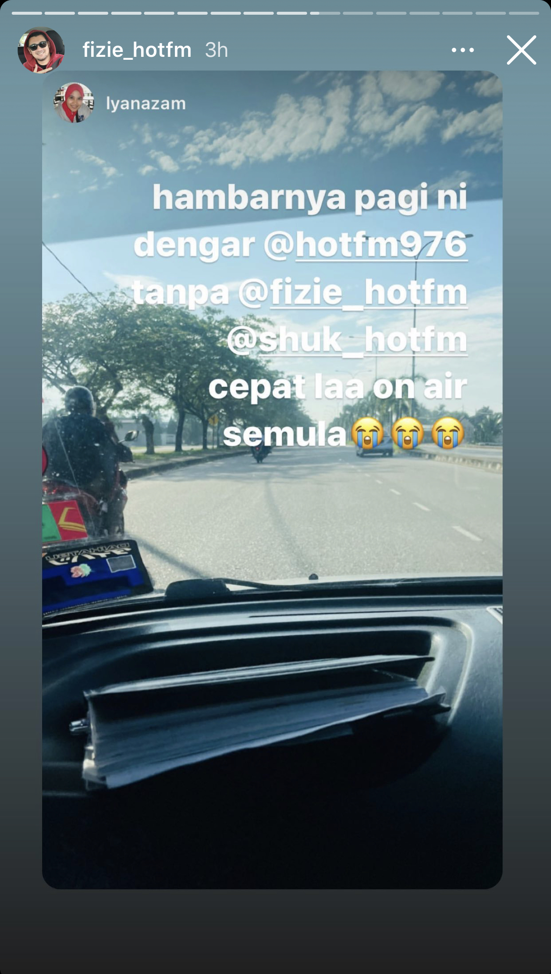 “Sedih, Hari Ke-2 Tanpa GPH,” &#8211; Penyampai Baru Ambil Alih Segmen Pagi Hot FM, Peminat Fizie Luah Pelbagai Rasa