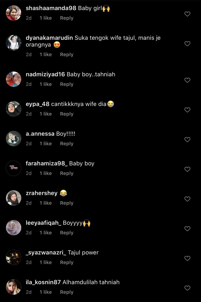 “Tak Lama Je Lagi Jumpa Second Baby,”  – Tajul Ariff Bakal Timang Anak Kedua Pada Usia 23 Tahun, Ramai Teka Isteri Hamil ‘Baby Boy’!