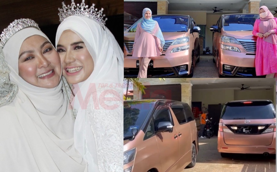 Lain Dari Lain, Warna Cat Vellfire Memey Suhaiza & Abby Abadi Memang Cantik! – “Kan Kembar, Semua Sama Kecuali Nombor Plate Je Beza.”