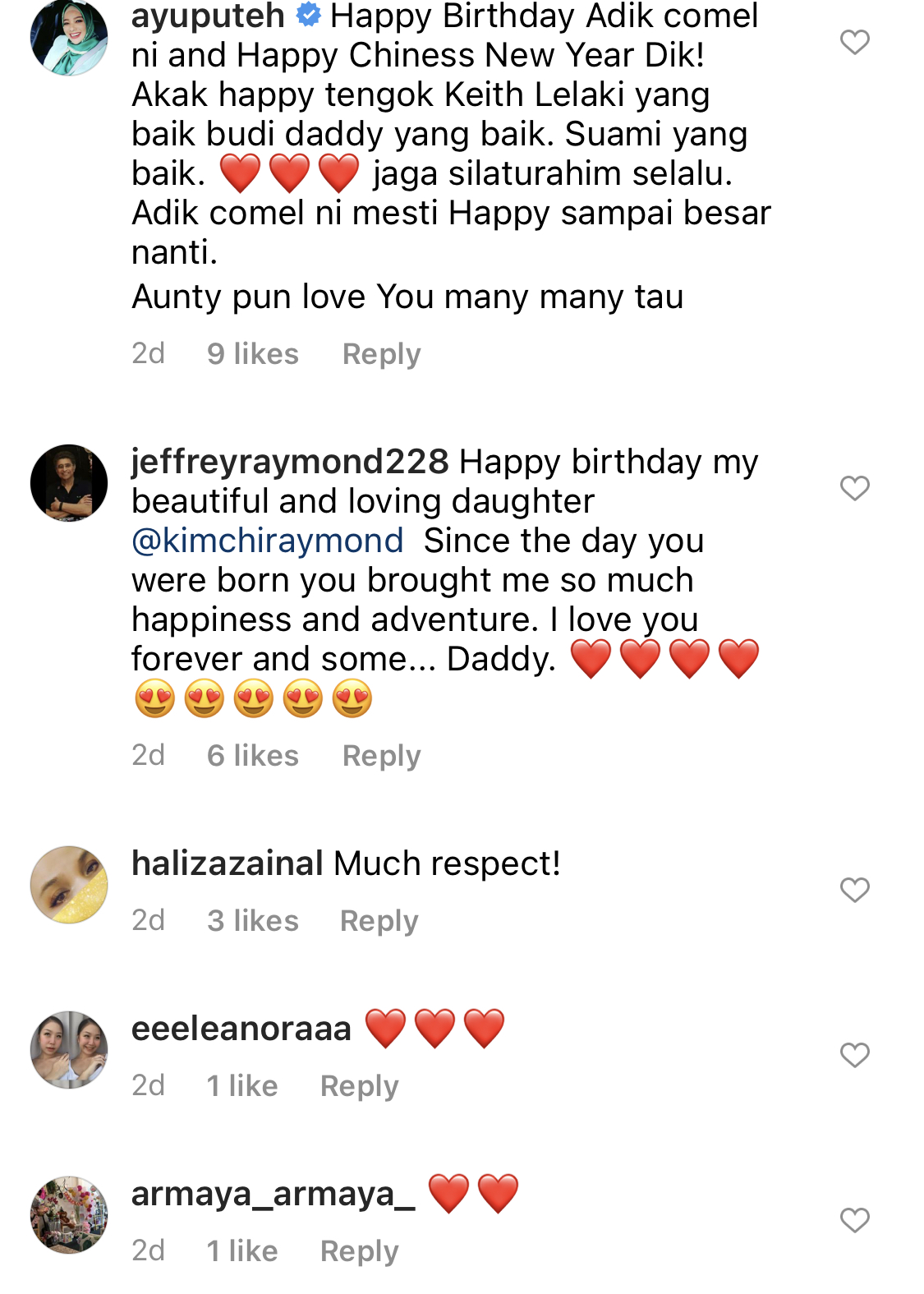Rai Tahun Baru Cina & Hari Jadi Bekas Isteri Dengan Anak, Peminat Doakan Yang Baik-Baik Buat Keith Foo