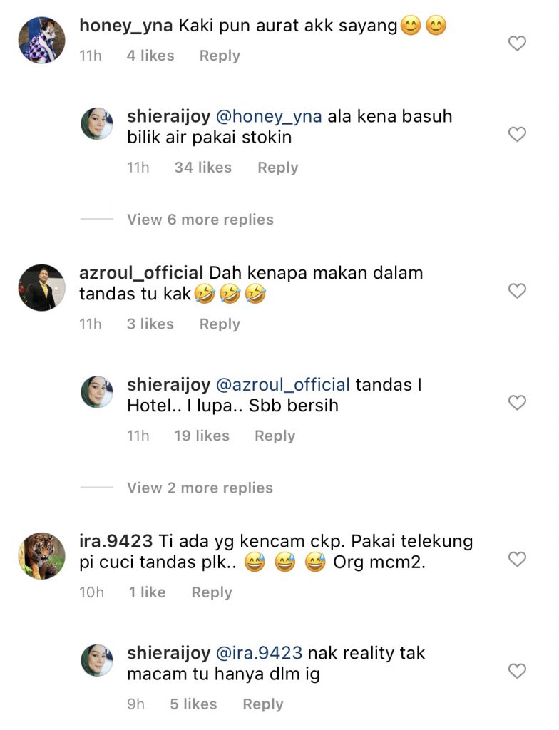 “Makan Dalam Bilik Air Depan Jamban Pulak Tu,” – Tak Geli Ke? Video Sharifah Shahirah Jadi Perhatian Sebab…