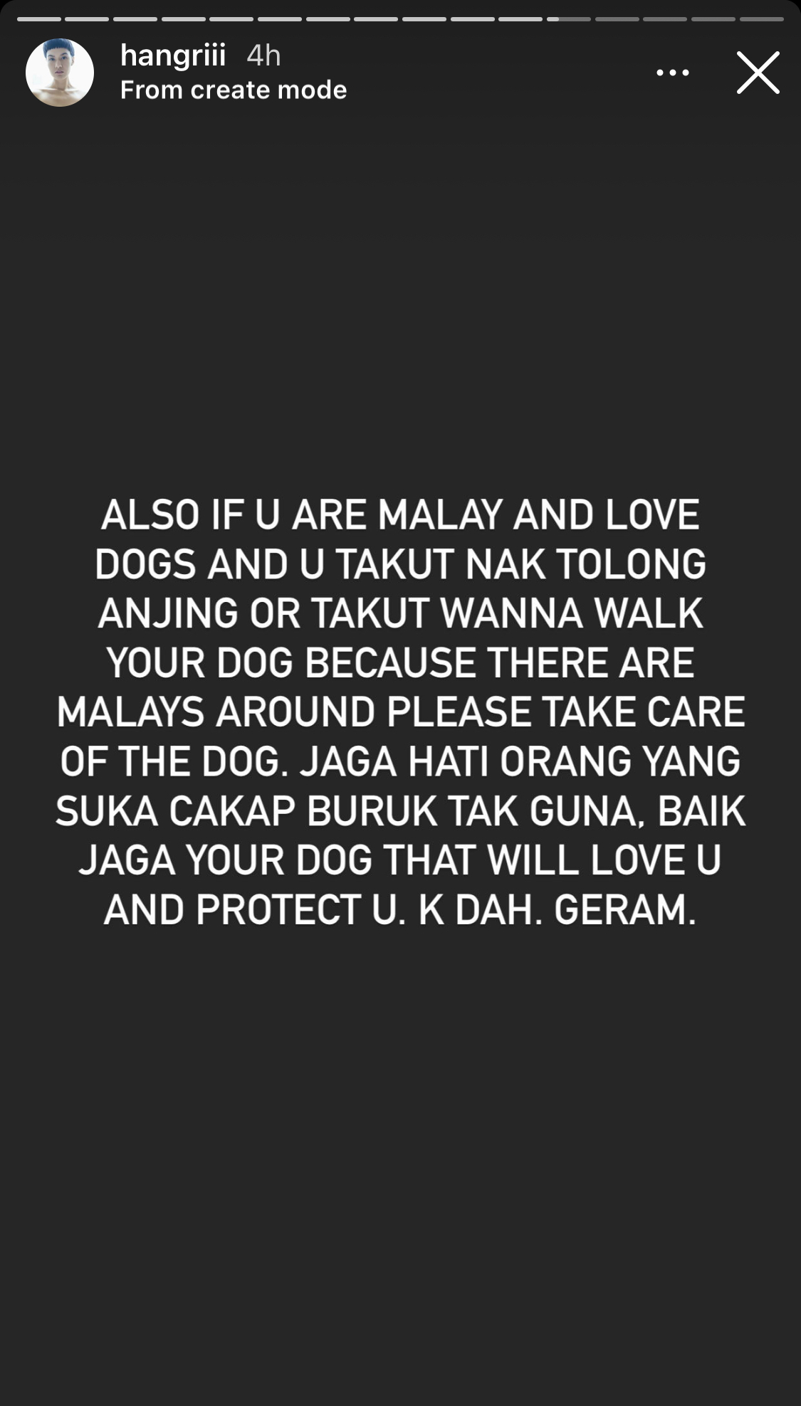 “Aku Yang Bela Bukan Kau,” – Dapat Komen Negatif Sebab Bela Anjing, Alicia Amin Dah Muak Sebab…