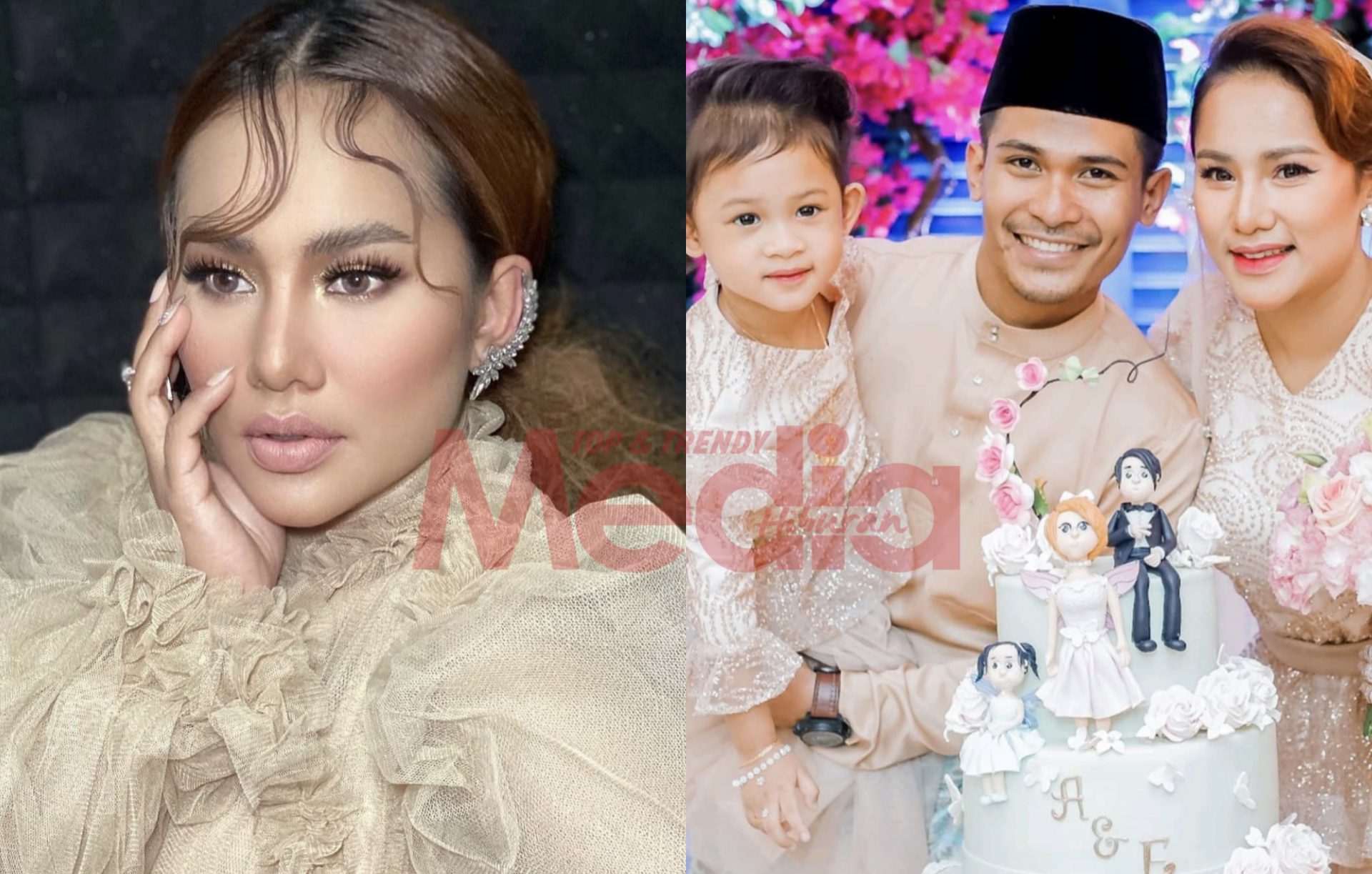 “Papa Sentiasa Mengalah…,” – Elly Mazlein Dedah Sikap Penyayang Cikgu, Sebak Bila Anak Turut Hadiahkan Bunga!