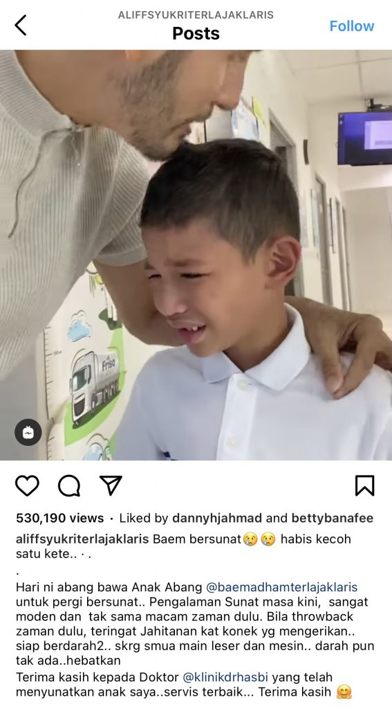 “Jahitan Kat K*nek Yang Mengerikan, Siap Berdarah,” – Baem Berkhatan, Aliff Syukri Kongsi Fasal Lain Dulu Lain Sekarang