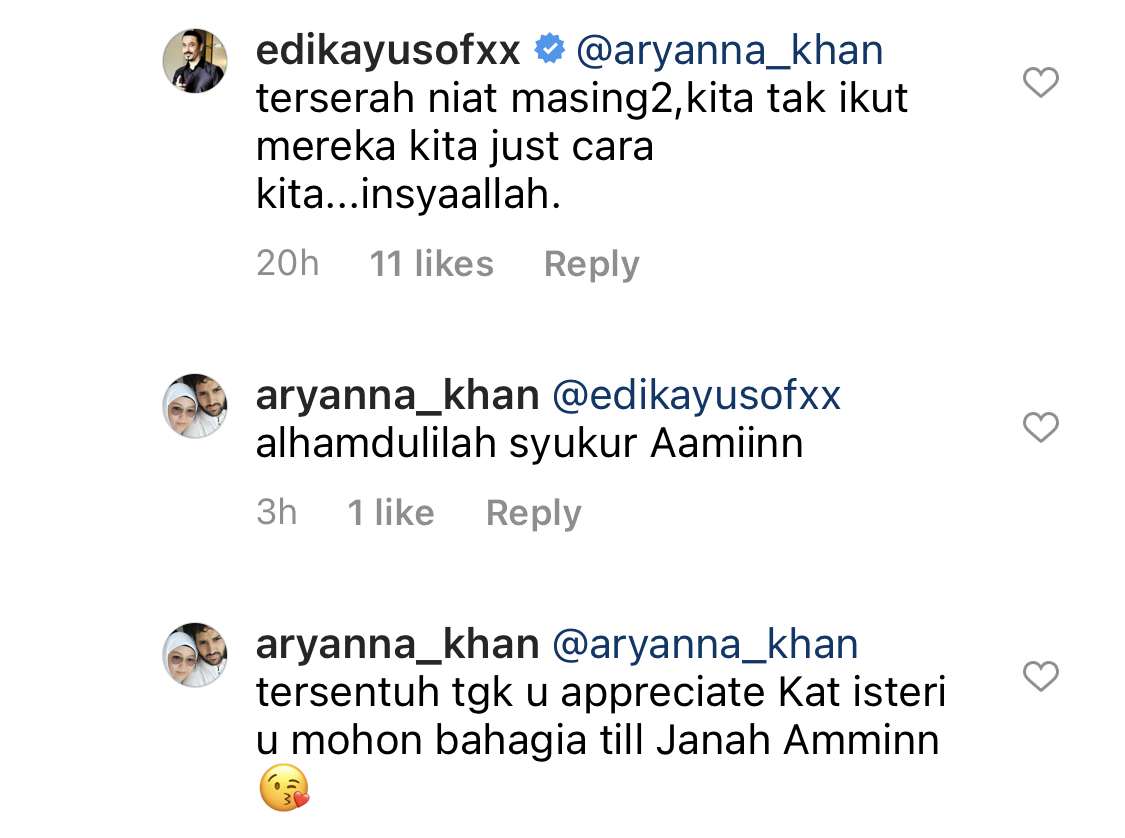 “Minta Maaf Dalam Islam Tidak Ada Hari Valentines…,”- Ditegur Gara-Gara Ucapan Buat Isteri, Ini Reaksi Balas Edika Yusof