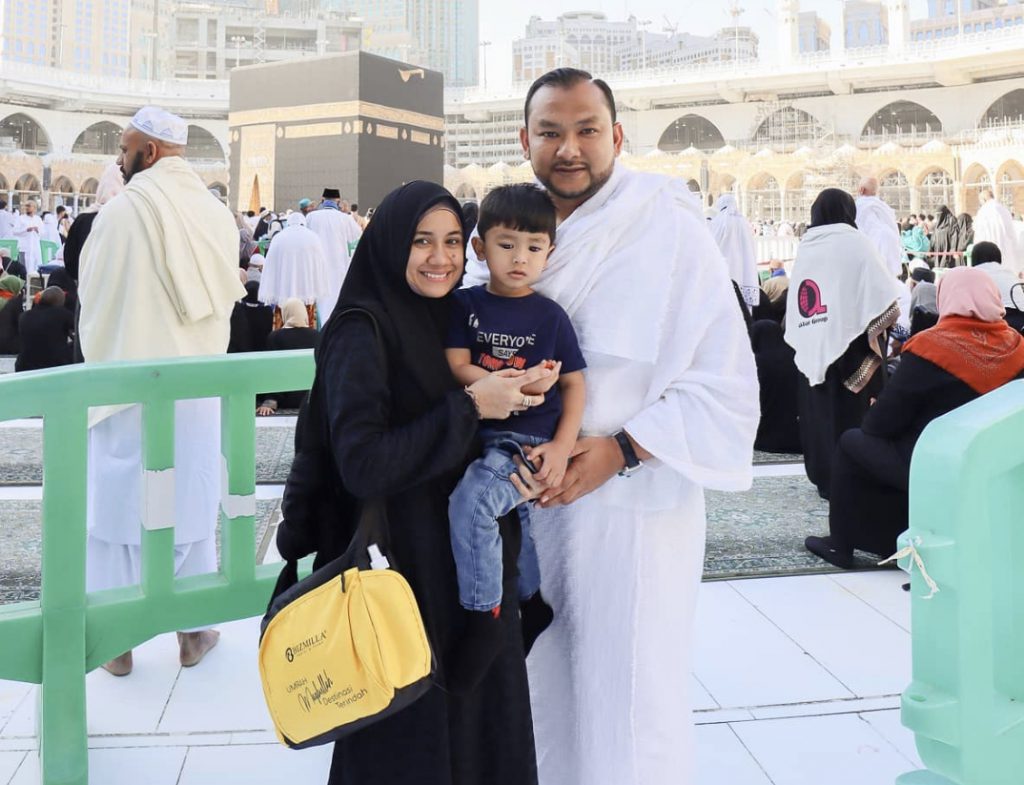 “Basuh Tangan Dulu Sayang, Lepas Tu Kumur,” – Mila Jirin Ajar Anak 3 Tahun Ambil Wuduk, Habis Basah Lencun!