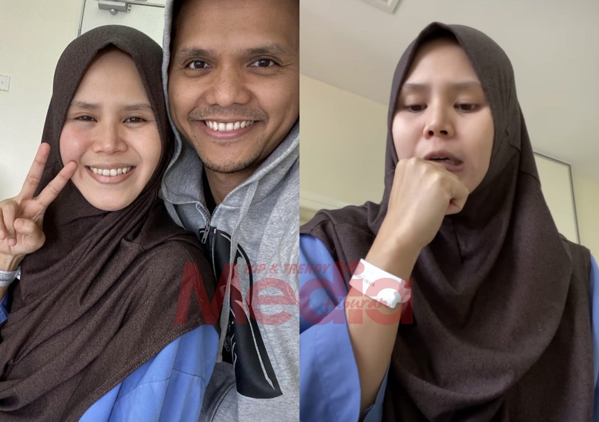 “Abang Doakan Sayang Cepat Sembuh,” &#8211; Dimasukkan Ke Hospital, Khai Titip Doa Kepada Rosma Agar Kuat &#038; Kembali Sihat