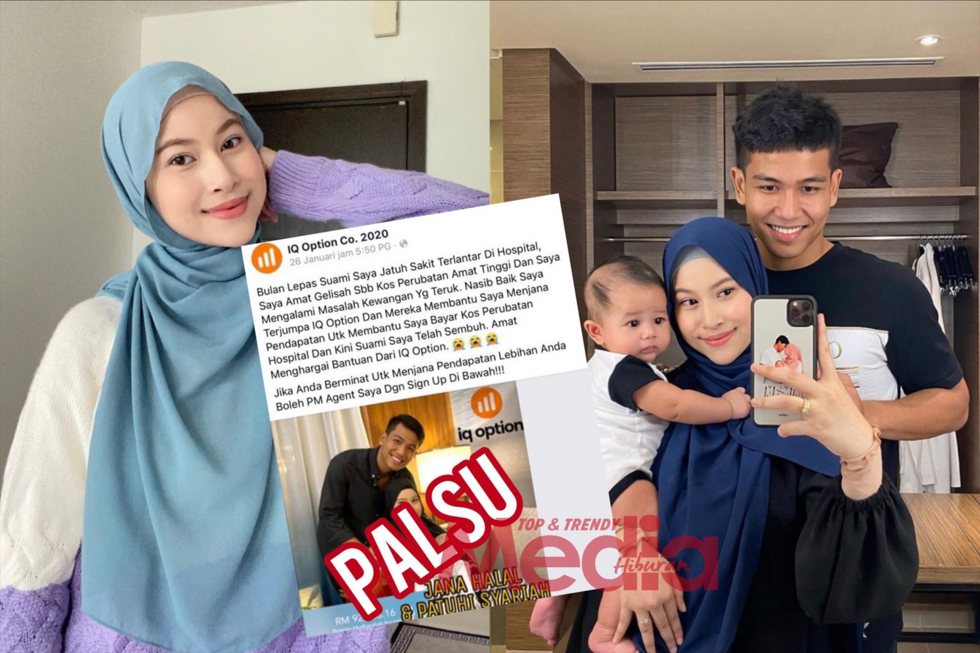 “Bagi Family Kenyang Pun Tak Guna Kalau Haram,” – Scammer Skim Pelaburan Buat Cerita Haziq Nazli Sakit Teruk?