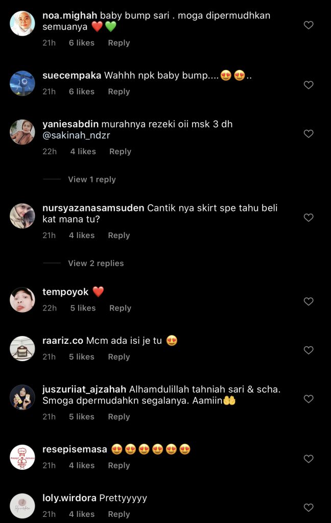 “Comelnya Perut Tu…,” – Macam Nampak Ada ‘Baby Bump’, Peminat Mulai Teka Sari Yanti Hamil Anak Kelima
