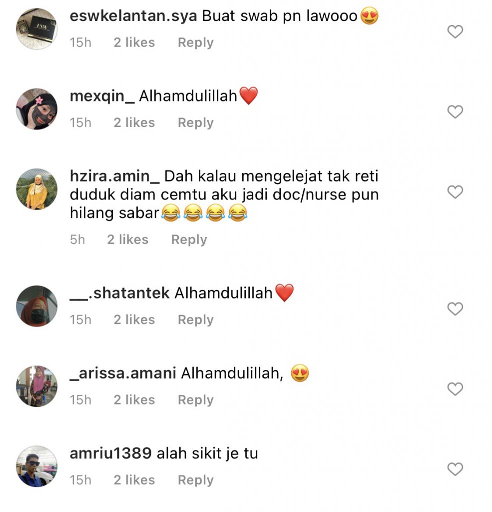 “Aduh! Balik Rumah Baru Terfikir Nape Tak Sumbat Je Batang Test Tu Dalam Hidung Sendiri,” – Ruhainies ‘Gugup’ Buat Swab Test Sampai Shaking Tangan Kaki!