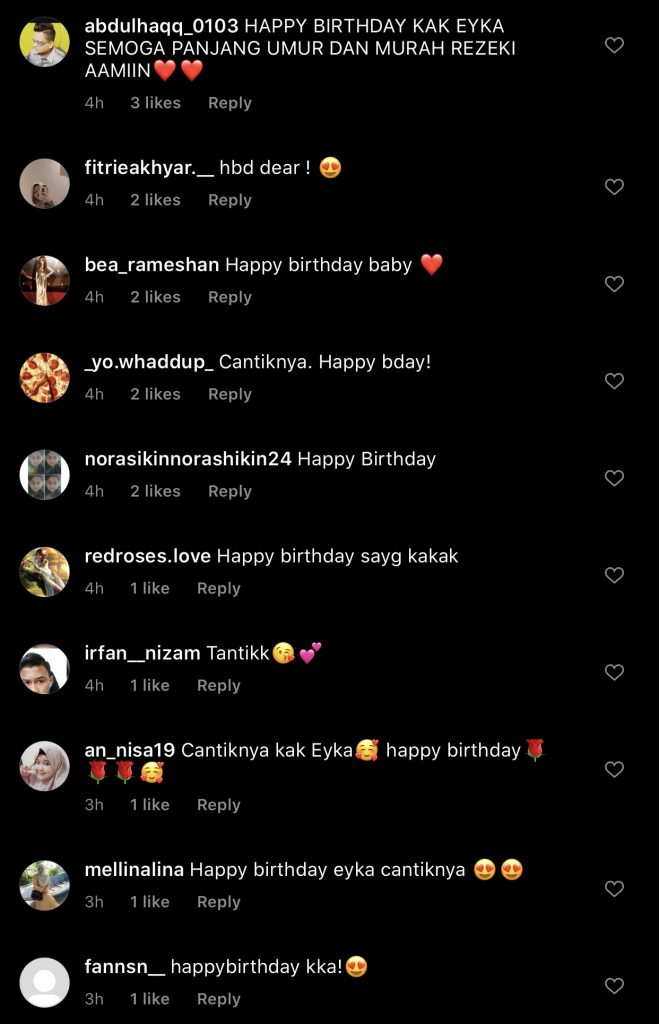 Akhyar Rashid Ucap ‘Happy Birthday Love’ Buat Eyka Farhana, Ini Balas Tuan Badan – “Thank You So Much My Mucho!”