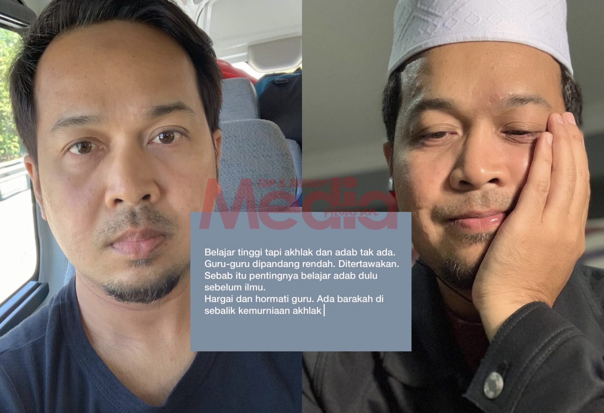 “Belajar Tinggi Tapi Akhlak &#038; Adab Tak Ada. Guru Dipandang Rendah, Ditertawakan,” &#8211; Fedtri Yahya Luah Rasa