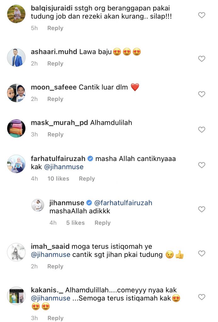 Genap 2 Tahun Pakai Hijab, Jihan Muse Berdoa Agar Kekal Istiqamah