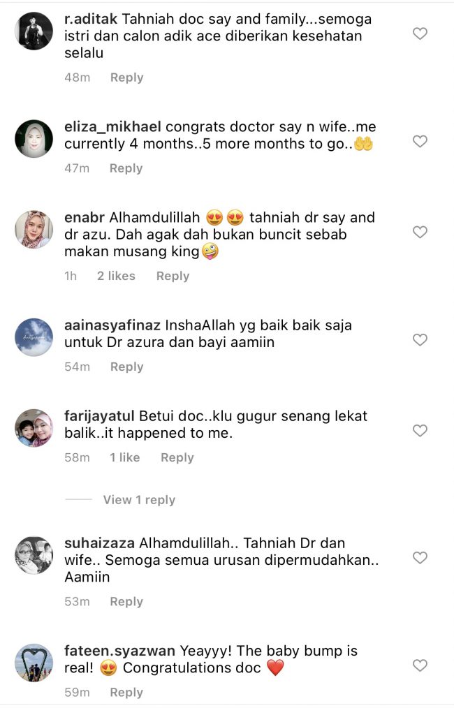 “Sekali Gugur, Senang Nak Lekat,” &#8211; Selepas Keguguran, Dr. Say Umum Isteri Kini Hamil 3 Bulan, Tahniah!