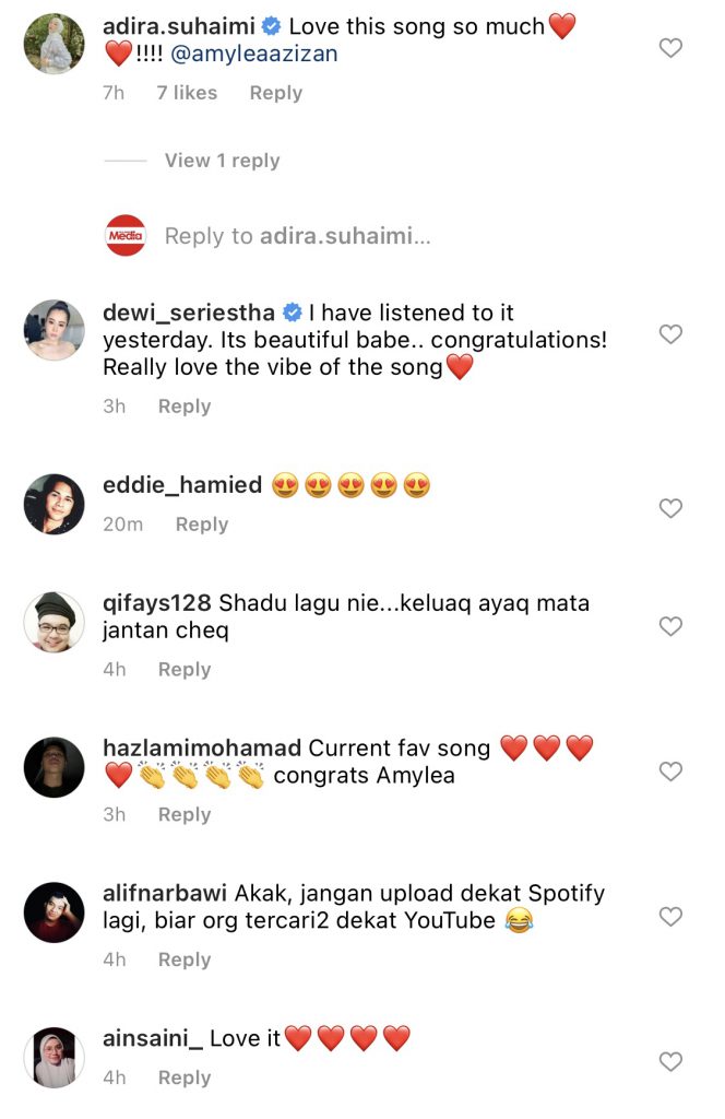 Lagu Jadi OST Takdir Yang Tertulis, Amylea Syukur Lagu Diterima Baik