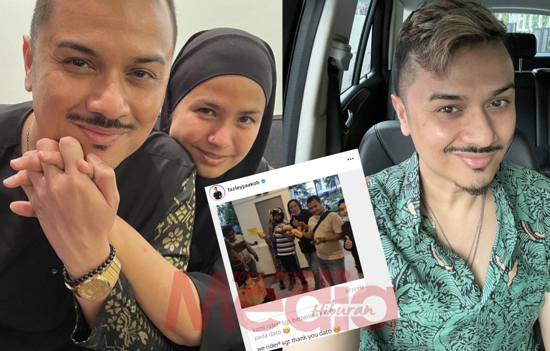 Datuk Fazley Kongsi Pengalaman Dengan Penghantar Makanan, Tanya Peminat Di Instagram – “Share Yang Baik-Baik Saja, Supaya Riders Yang Baca Pun Kekal Bersemangat.”