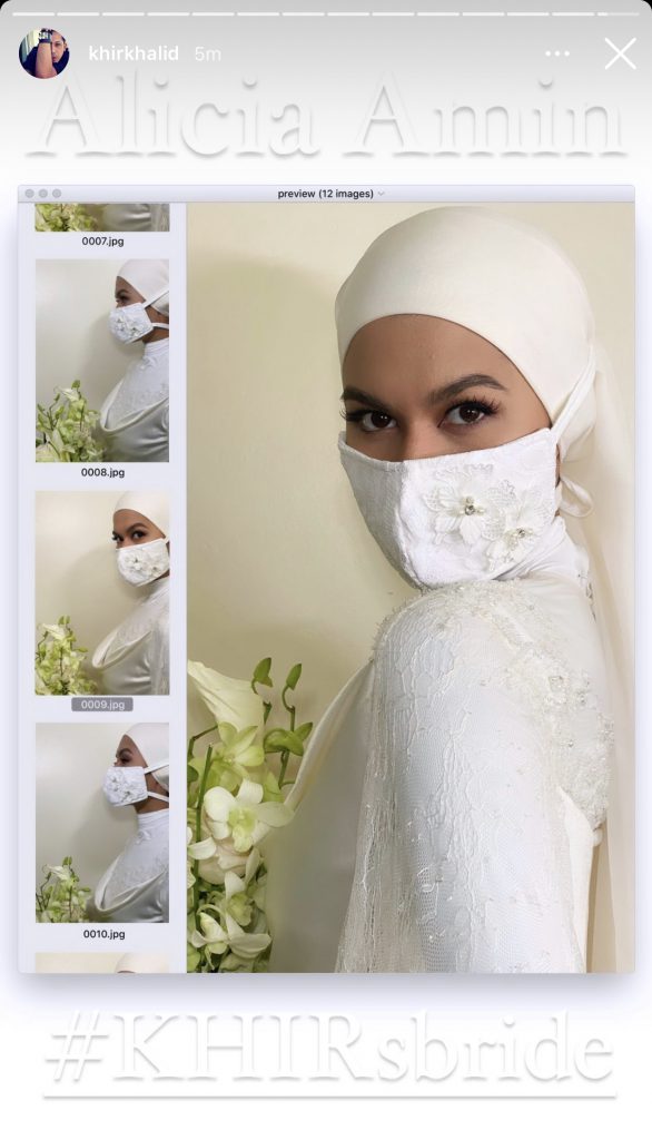 Alicia Amin Selamat Bernikah, Tahniah!