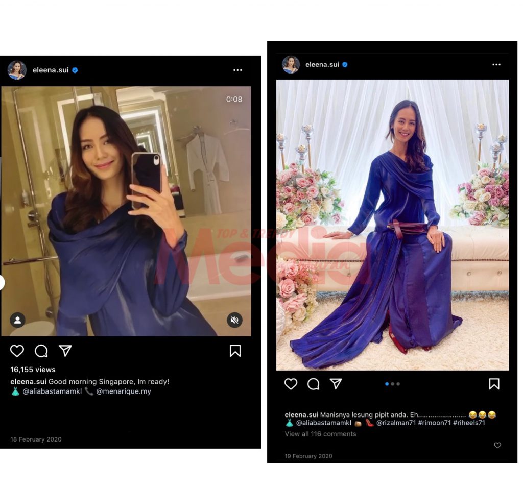Kecoh Dakwaan Hannah Delisha-Imam Shah Sudah Nikah Tahun Lepas, Netizen Pakat Respon Ruang Komen Foto Lama Elena Sui